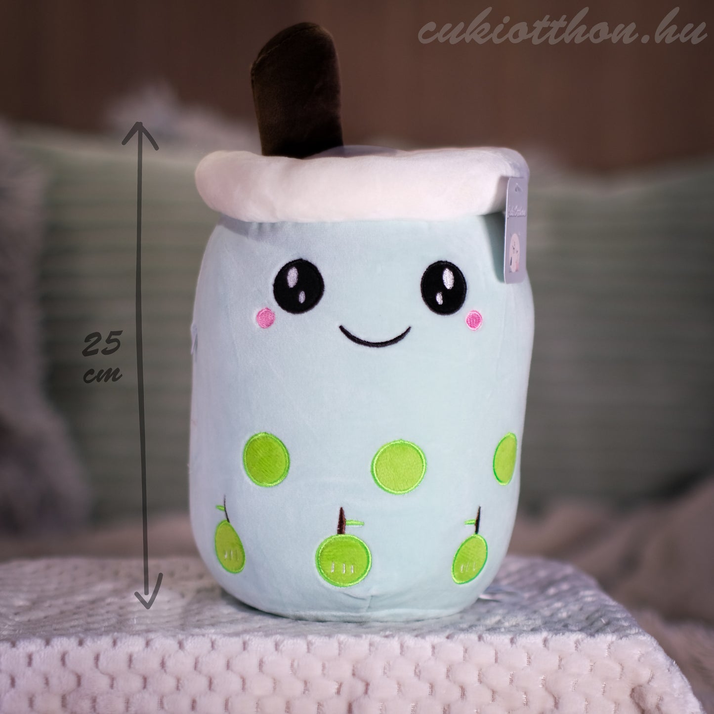 Bubi – Roztomilý plyšový bubble tea - 25 cm