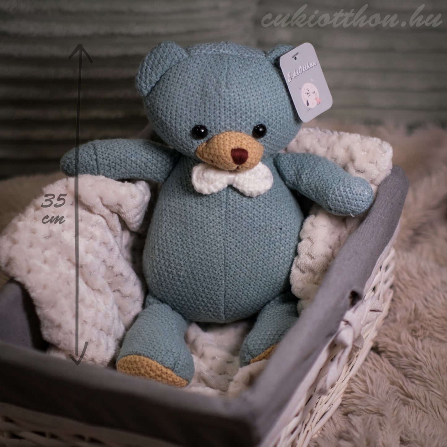 Teddy – Roztomilý plyšový medvedík - 35 cm