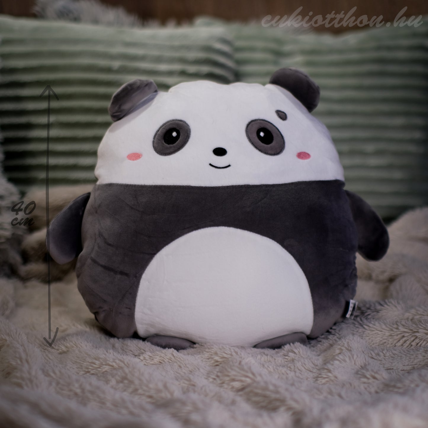 Puha Panda Plyš – 40 cm