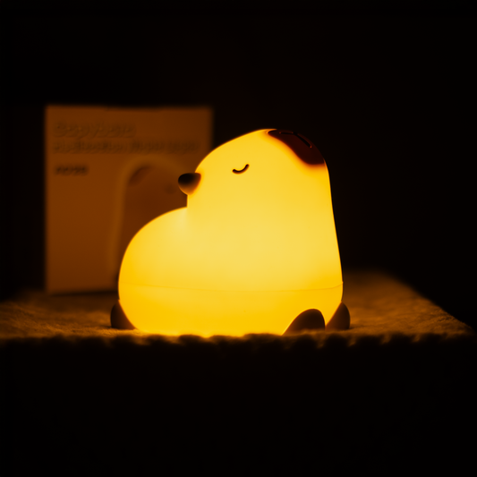 Kapi a Capybara - Nočná LED lampa