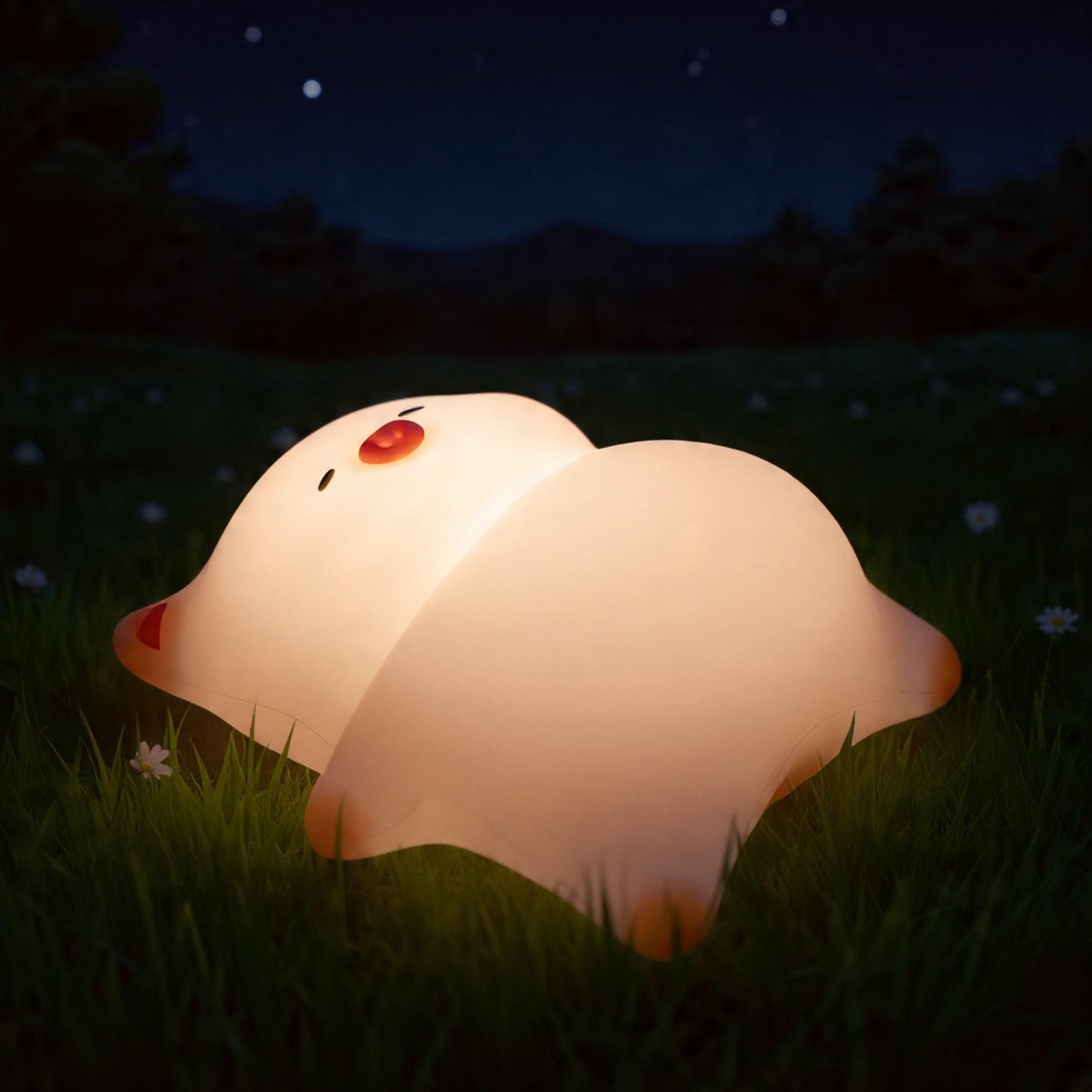 🎁 Pufi a Prasiatko - Nočná LED lampa🐷 (100% off)
