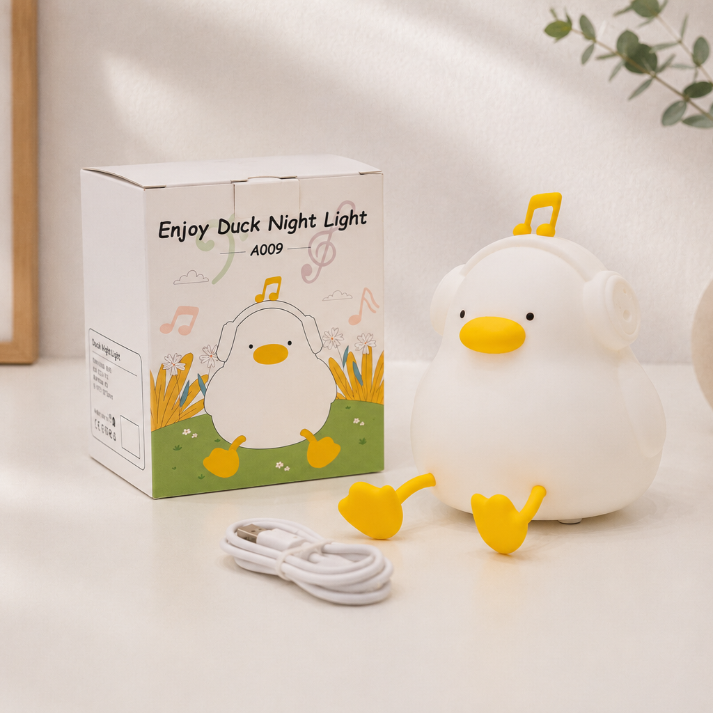 Kiki kačka - Nočná LED lampa🐤