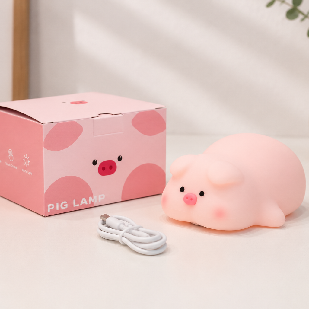 Mazsi a Malac - Nočná LED lampa🐷