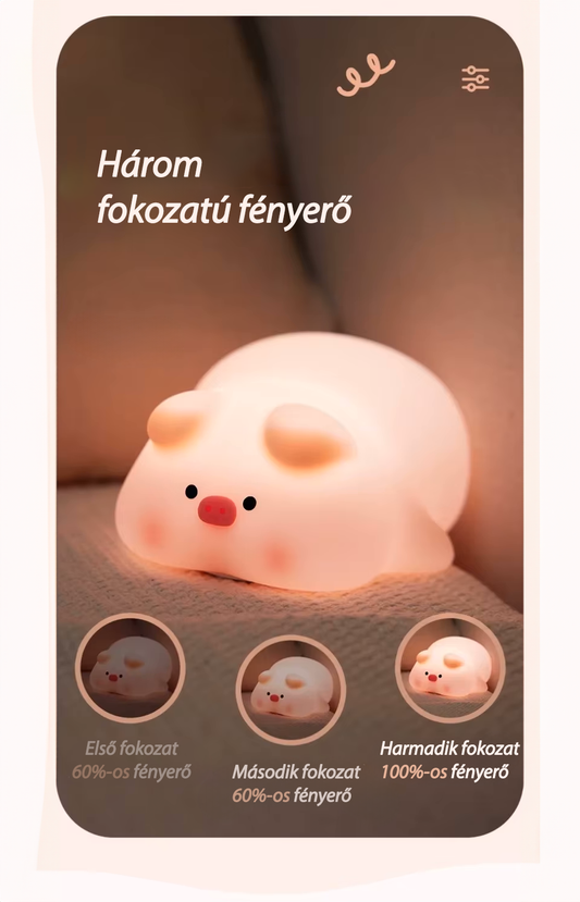 Mazsi a Malac - Nočná LED lampa🐷