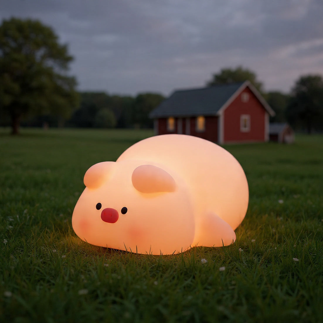 🎁 Mazsi a Malac - Nočná LED lampa🐷 (100% zľava)
