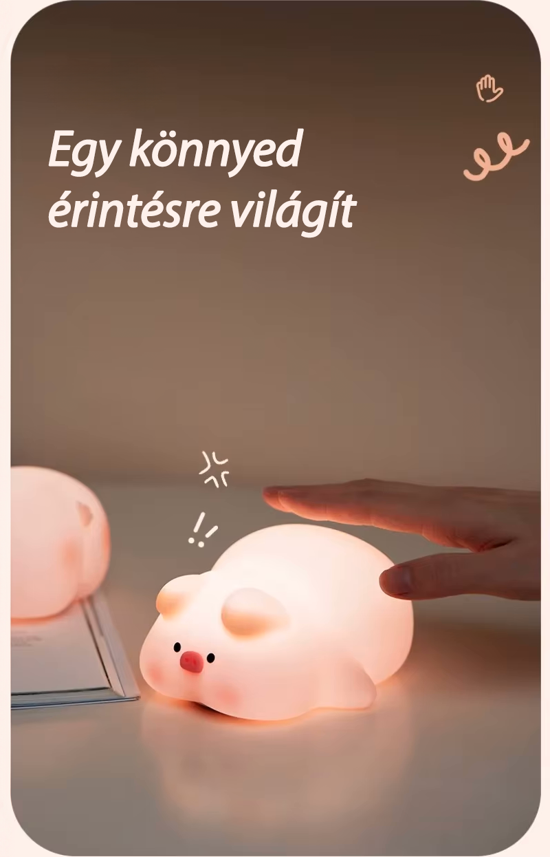 Mazsi a Malac - Nočná LED lampa🐷
