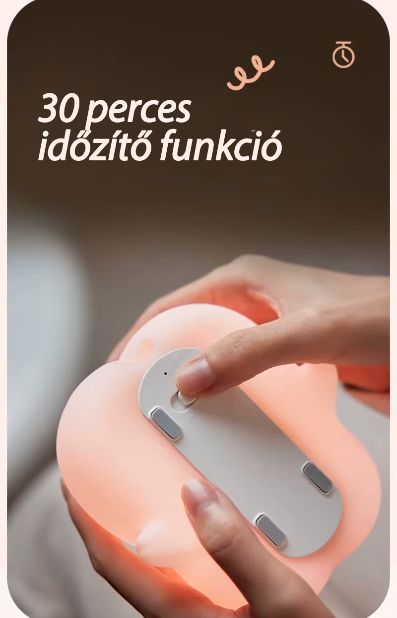 Mazsi a Malac - Nočná LED lampa🐷