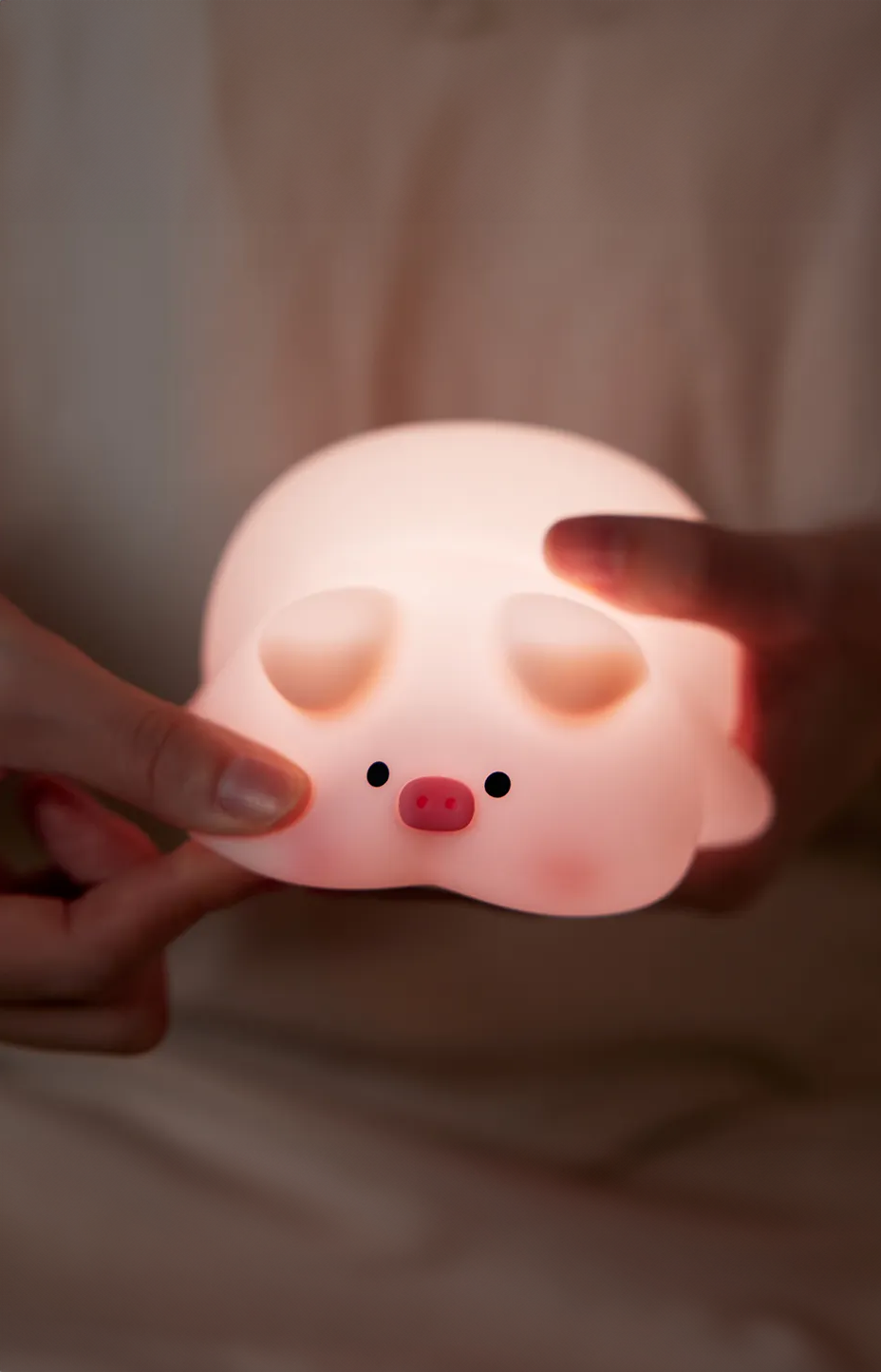Mazsi a Malac - Nočná LED lampa🐷