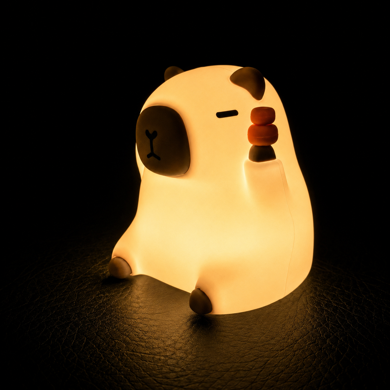 Moki a Capybara - Nočná LED lampa