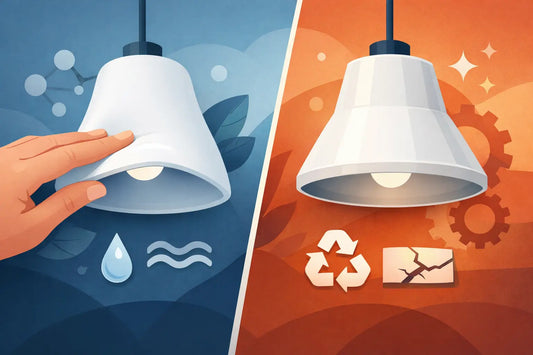 Silikónová lampa alebo plastová? Ktorá je lepšia?