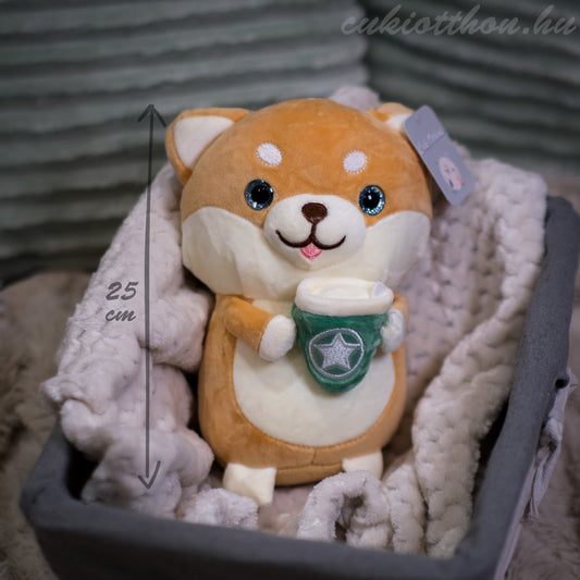 Mokka – Roztomilý plyšový psík - 25 cm