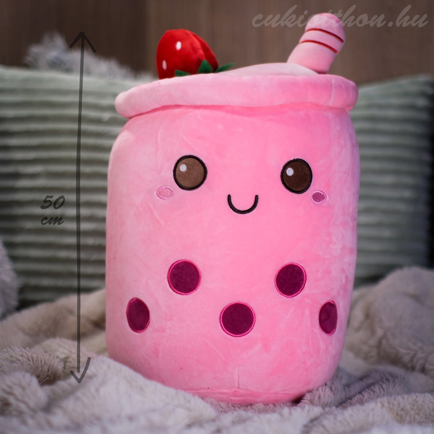 Bubba – Roztomilý plyšový bubble tea - 50 cm