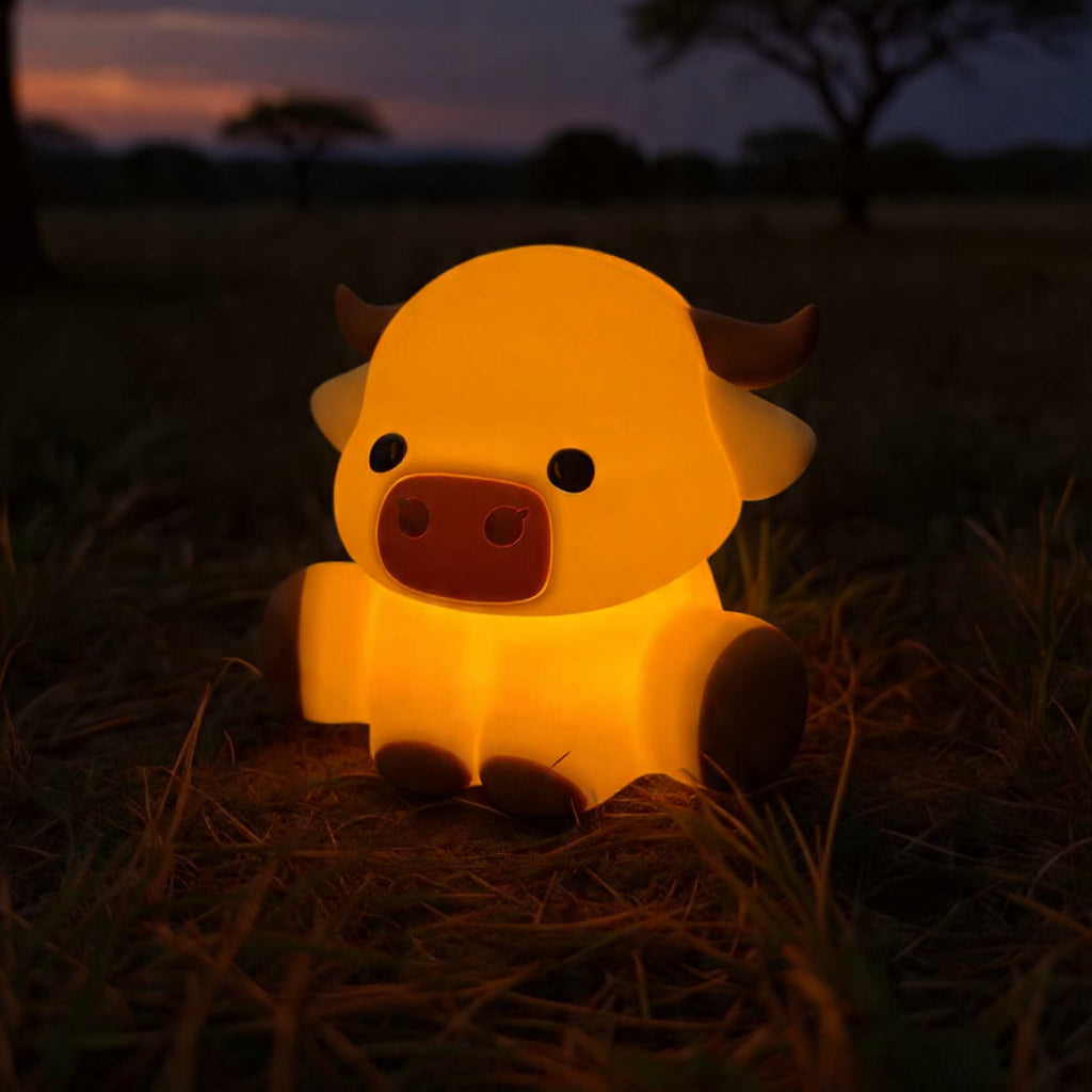 🎁 Koro a Býk - Nočná LED lampa🐂 (100 % zľava)