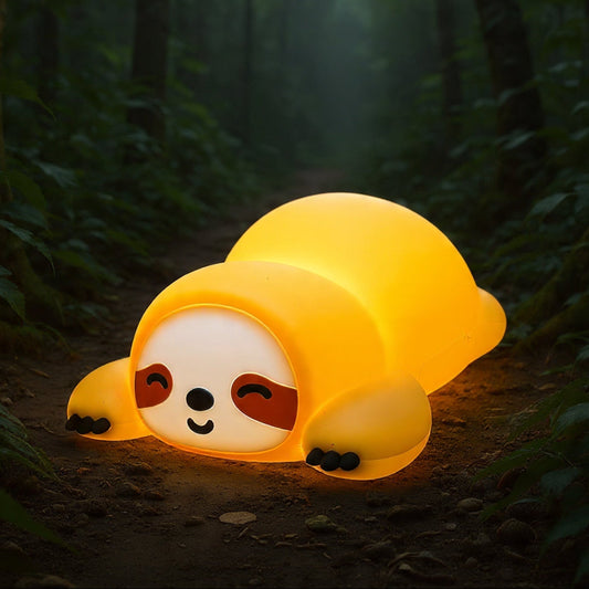 🎁 Lenny a Lajhár - Éjjeli LED Lámpa 🦥 (100% off)