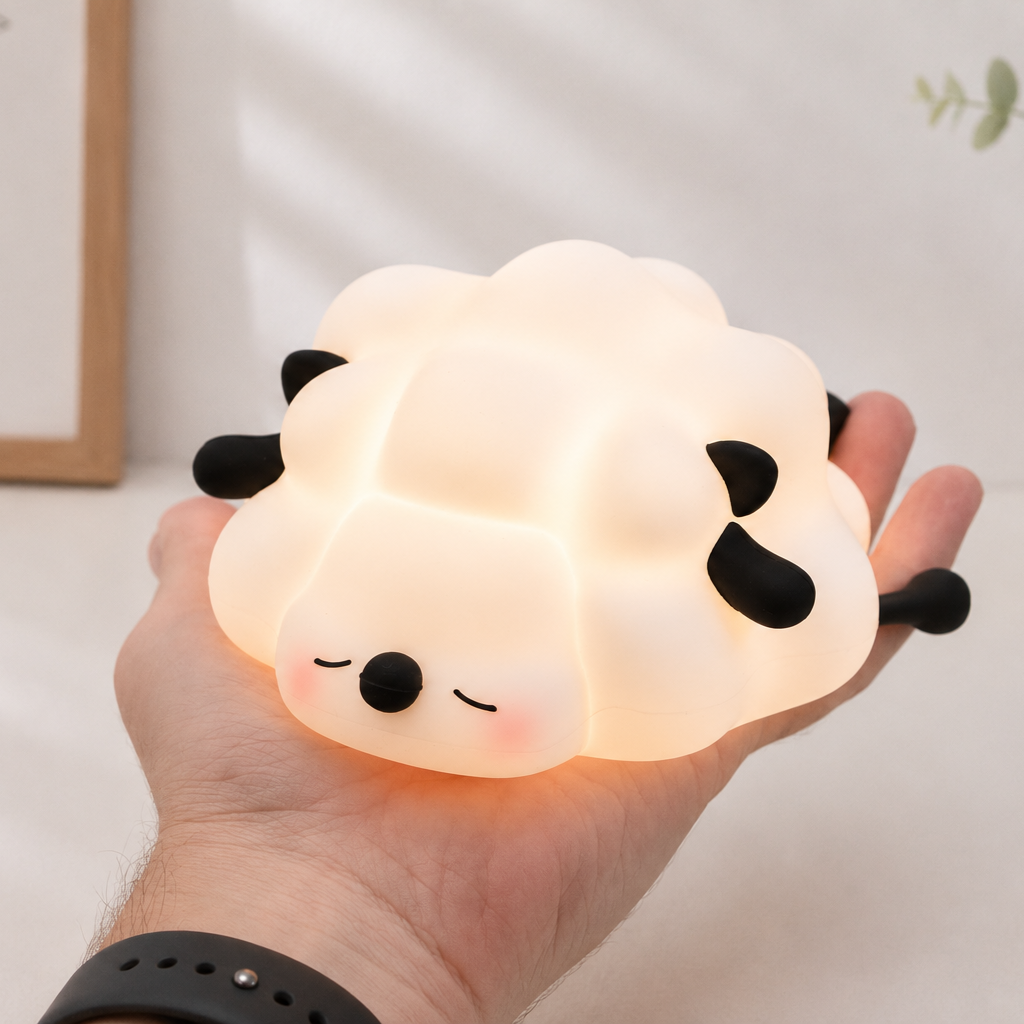 Alfréd a Bárány - Nočná LED lampa 🐑