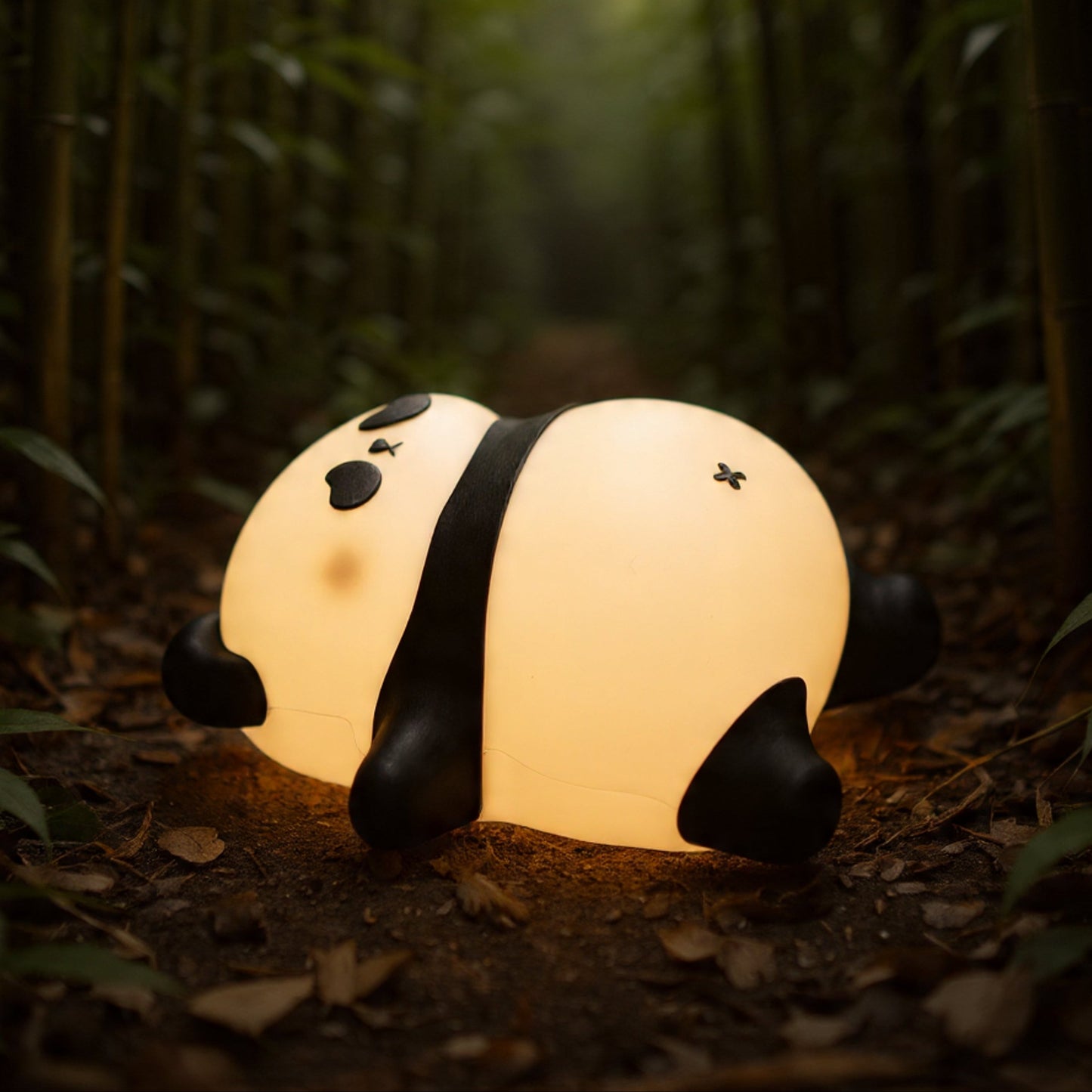 🎁 Bubu a Panda - Nočná LED lampa🐼 (100 % zľava)