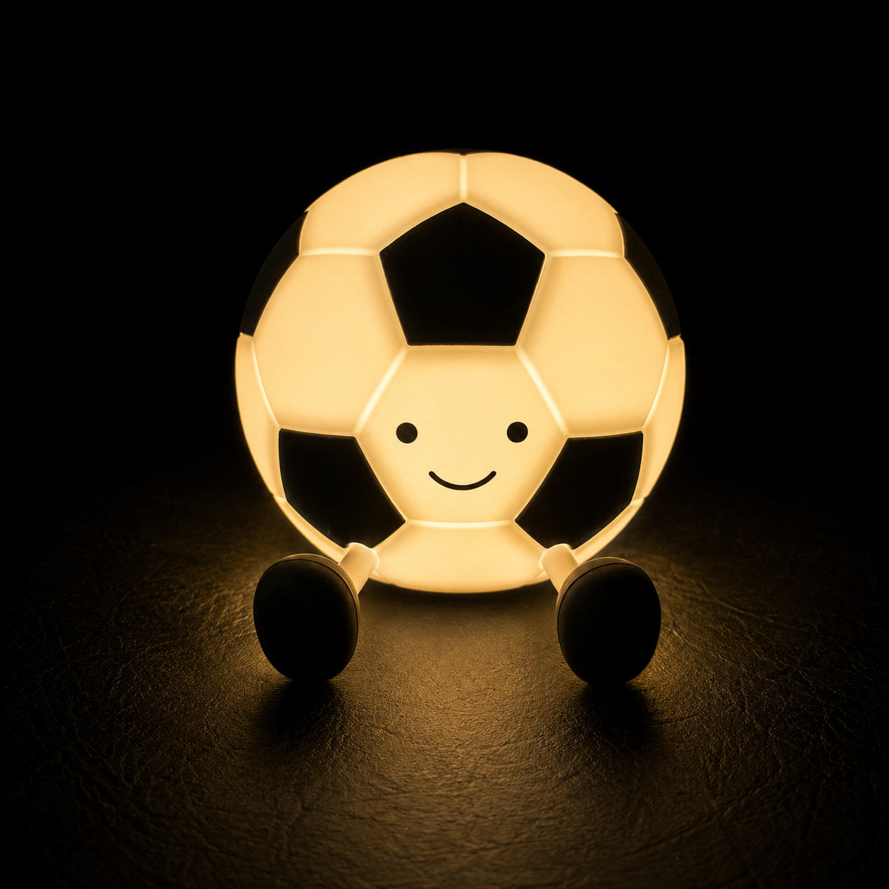 Goalie a futbalová lopta - Nočná LED lampa ⚽