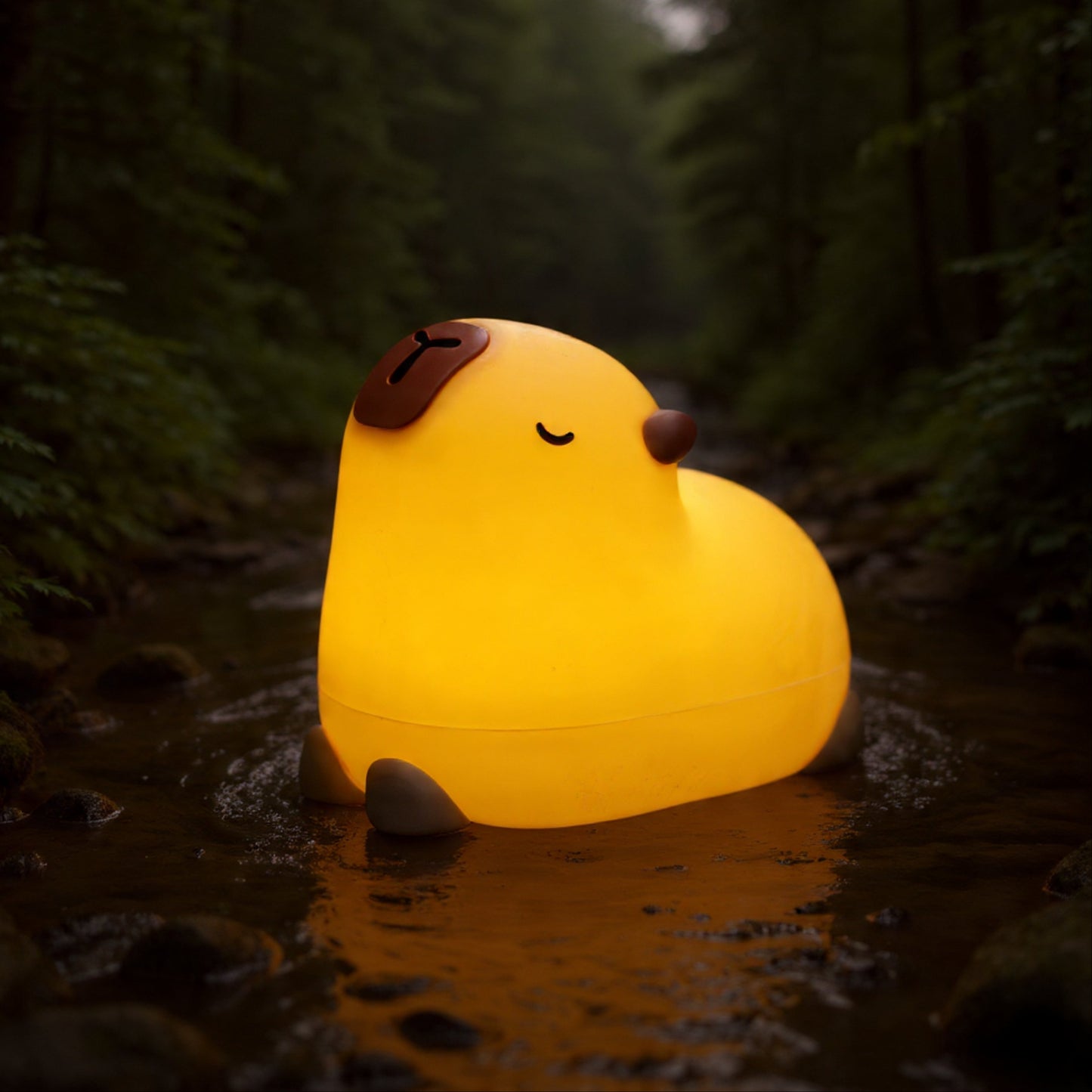 Kapi a Capybara - Nočná LED lampa