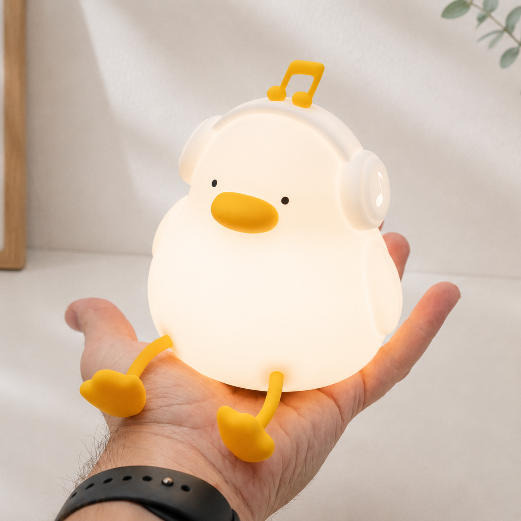 Kiki kačka - Nočná LED lampa🐤