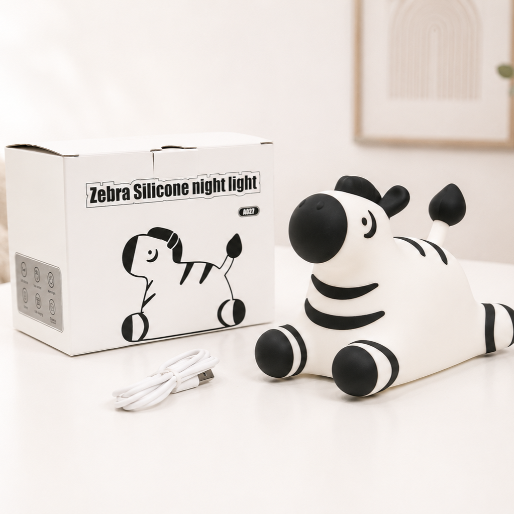 Lolo a Zebra - Nočná LED lampa🦓