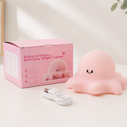 Pudi a Polip - Nočná LED lampa🐙