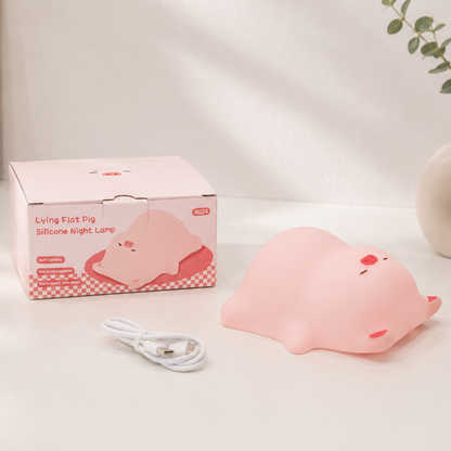 Pufi a Malac - Nočná LED lampa🐷
