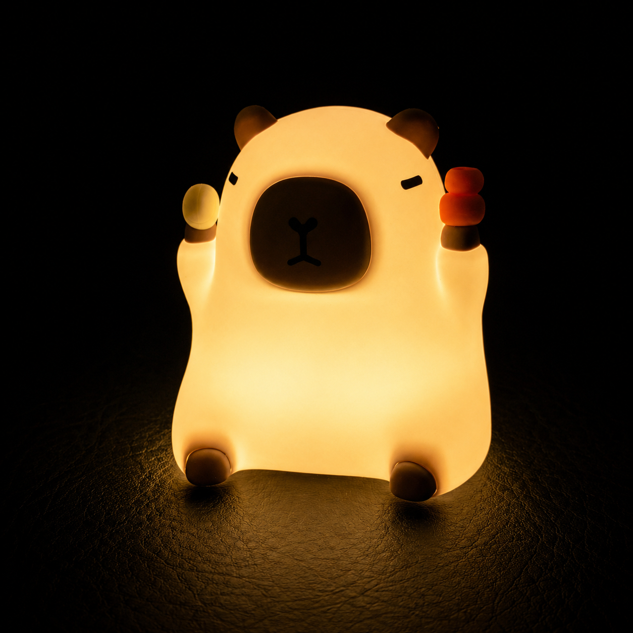 Moki a Capybara - Nočná LED lampa